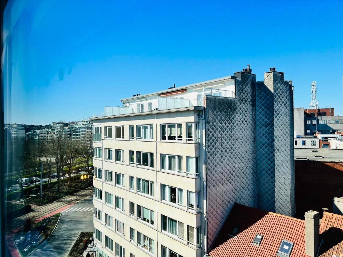 Ostend Center Luxury Top Floor Apartment With Free Parking Luaran gambar