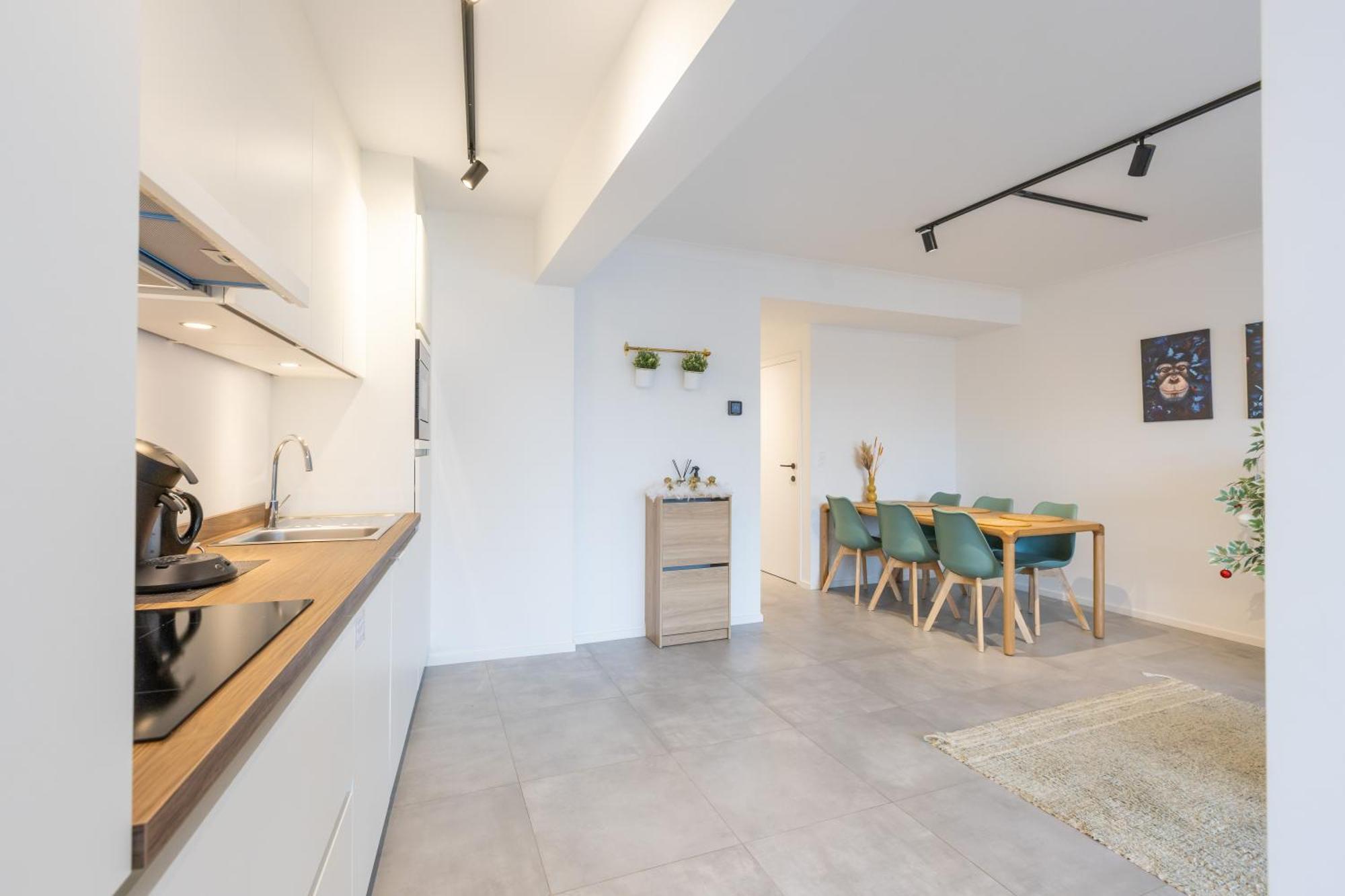 Ostend Center Luxury Top Floor Apartment With Free Parking Luaran gambar